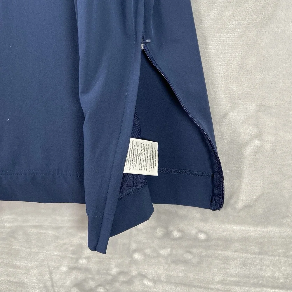 Air Jordan UNC Tar Heels Shirt Mens XL Sideline Coach 1/4 Zip Packable Hood Blue